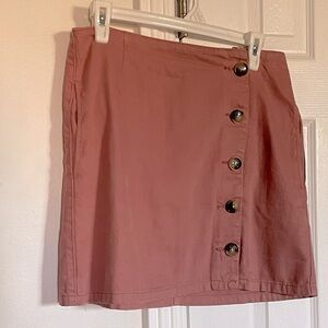Pink Topshop mini skirt